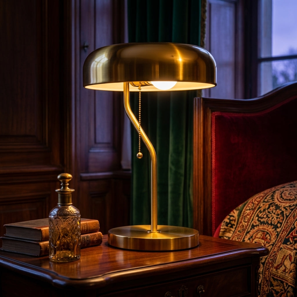Metro Brass Table Lamp