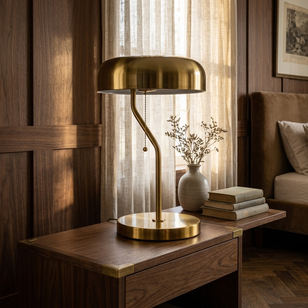 Metro Brass Table Lamp