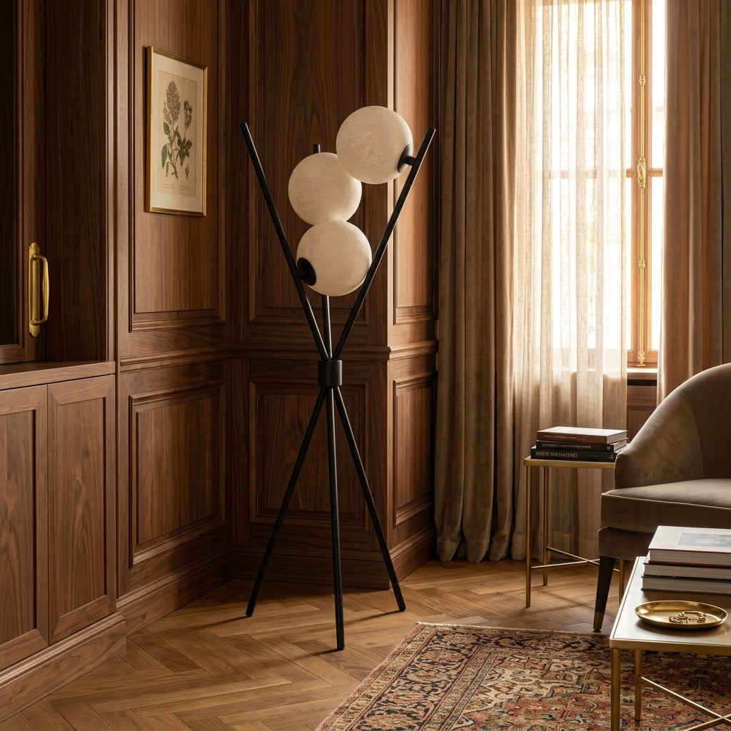 Luna Tripod Floor Lamp