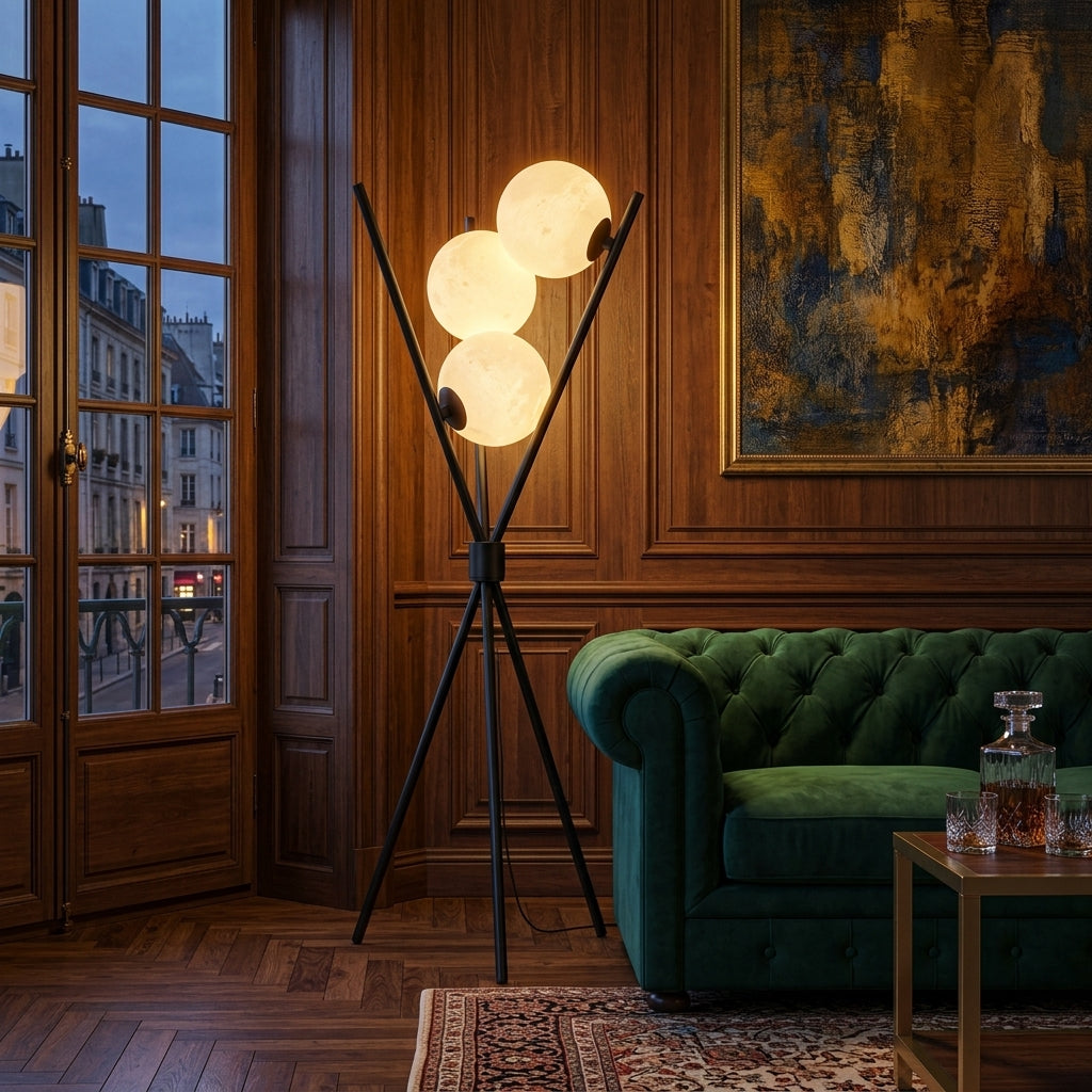 Luna Tripod Floor Lamp