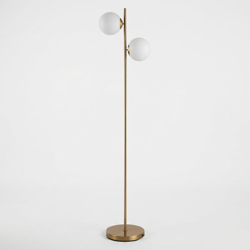 Orbit Brass Floor Lamp