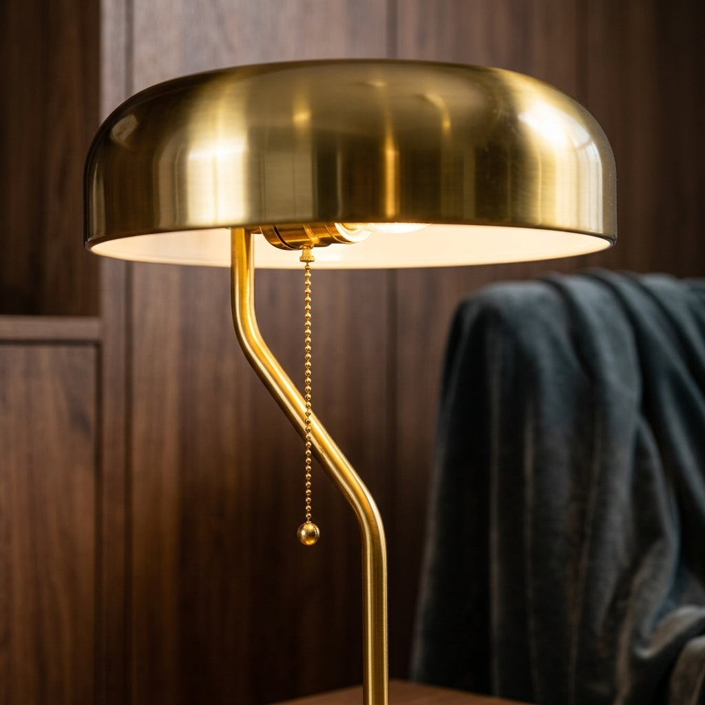 Metro Brass Table Lamp