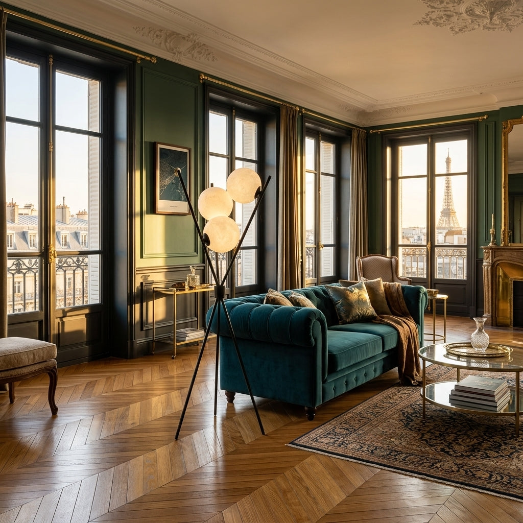Luna Tripod Floor Lamp