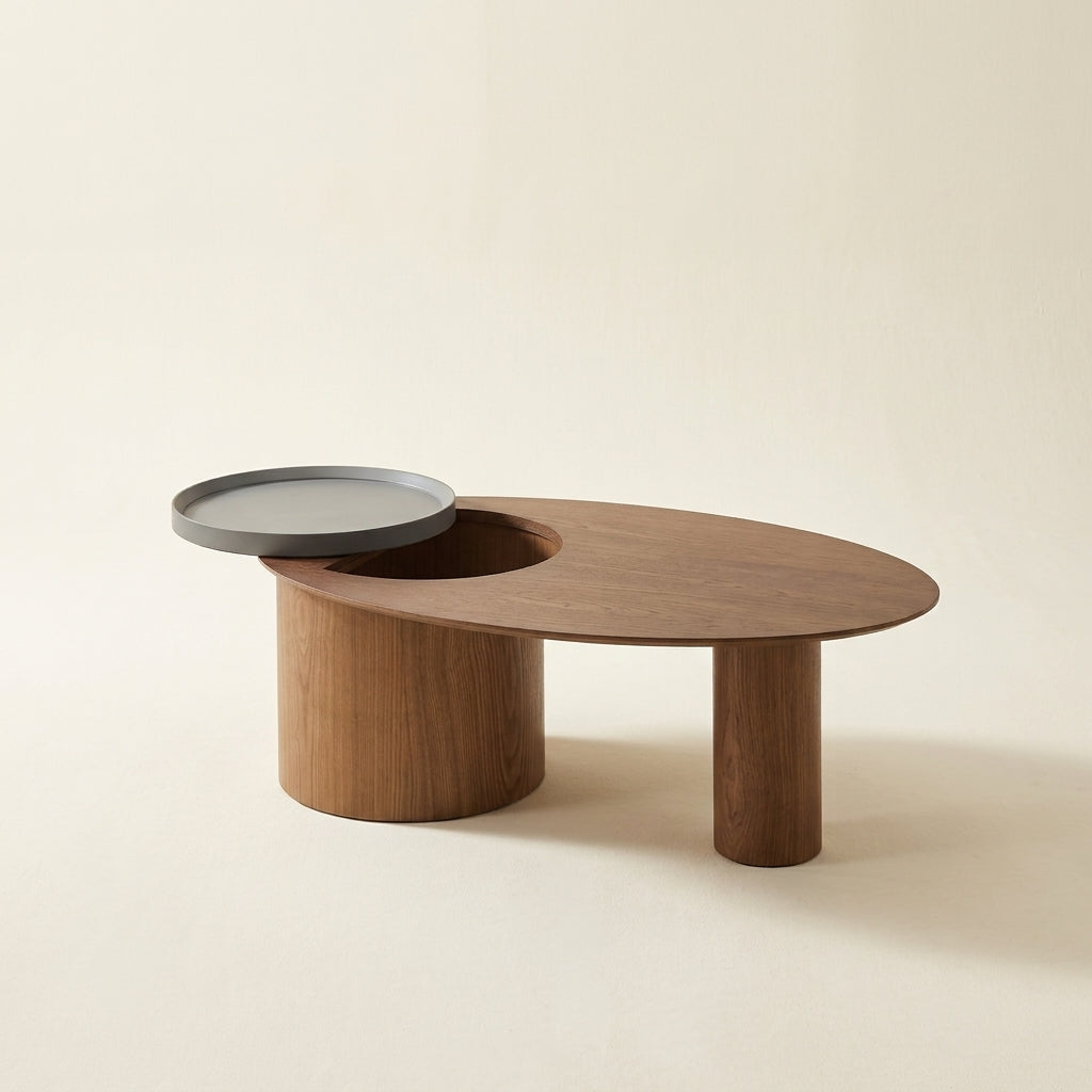 Roan Walnut Coffee Table